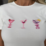 Cocktail Ribbed Top