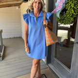 Blue Paige Dress