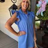 Blue Paige Dress