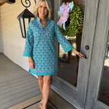 Sunshower Flora Brenda Mini Dress