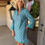 Sunshower Flora Brenda Mini Dress