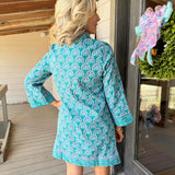 Sunshower Flora Brenda Mini Dress