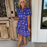 Petal Keepsake Blue Addison Dress
