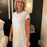 Melody Striped Nightshirt