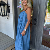 Brooke Denim Midi Dress