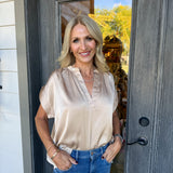 Coco Satin Blouse