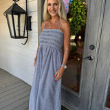 Tabree Gingham Maxi Dress