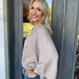 Tan Regan Sweater Top