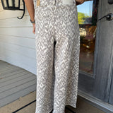 Ikat Giana Wide Leg Jean