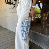 White Lounge Pants