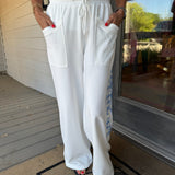 White Lounge Pants