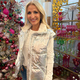 Glinda Metallic Down Vest