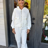 Pheonix Quilted Winter White Set