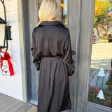 Ashley Satin Midi Dress