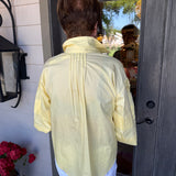 Laurel Yellow Pleated Blouse