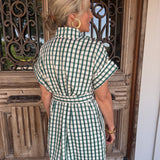 Brooke Green Plaid Mini