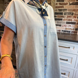 Reese Mini Shirt Dress