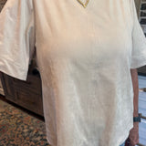 Reagan Suede Top