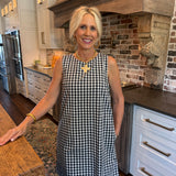 Buffy Gingham Mini Dress