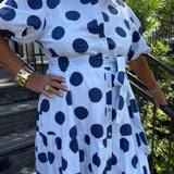Dottie Polka Dot Maxi Dress
