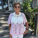 Becky Mesh Blouse