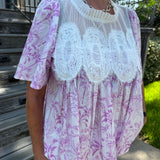 Becky Mesh Blouse