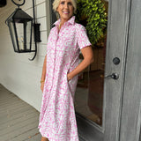 Millie Jungle Pink Dress