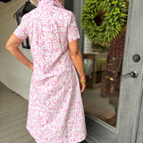 Millie Jungle Pink Dress