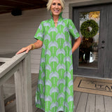 Georgia Palm Green Dress