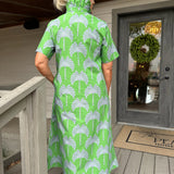 Georgia Palm Green Dress