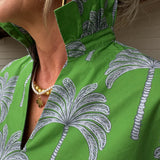 Georgia Palm Green Dress