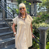 Bailey Taupe Mini Dress
