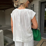 Cap Sleeve Blouse