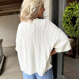 Off White Cable Sweater