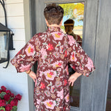 Nellie Long Sleeve Floral Dress