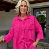 Fuschia 2 Pocket Shirt