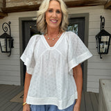 Eyelet Lace Blouse