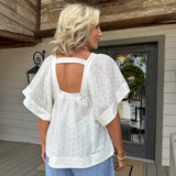 Eyelet Lace Blouse