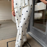 Polka Dot Pant Set