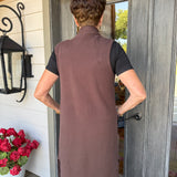 Espresso Open Knit Cardigan