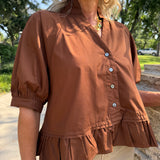 Fiona Brown Top