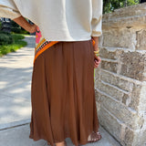 Carrie Brown Maxi Skirt