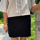 Scottie Black Skort