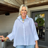 Shawnee White Sleeve Blouse