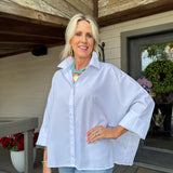 Shawnee White Sleeve Blouse