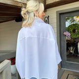 Shawnee White Sleeve Blouse