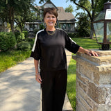 Ellis Black Pant Suit