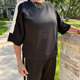 Ellis Black Pant Suit