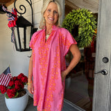 Gina Pink Mini Dress