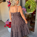 Julia Polka Dot Midi Dress
